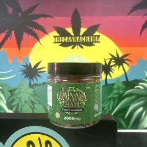 2000MG CBD Vegan Fruity Gummies